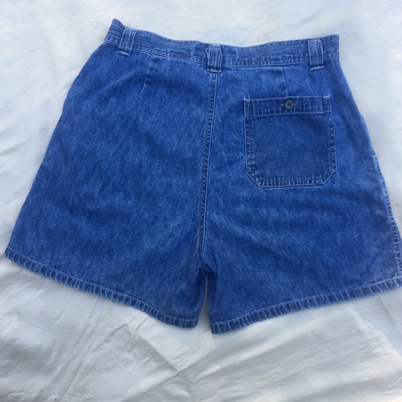 Faded Glory jean shorts size 10 .waist 14” flat - Picture 5 of 6